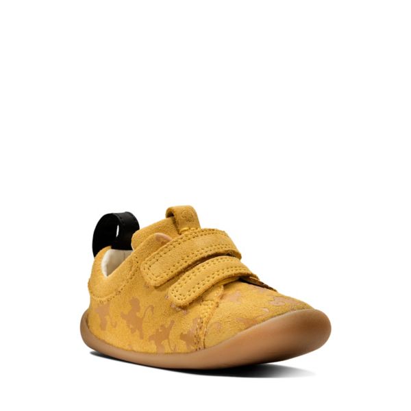 Clarks Boys Roamer Wild Toddler Casual Shoes Yellow | CA-4908726